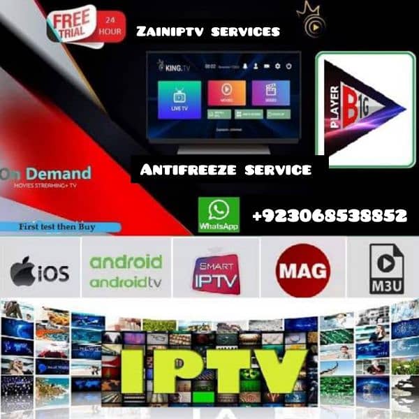 IPTV service availableO3O6-85388-52 0