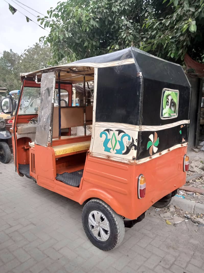 Shams-Power-2016,6-Seater,Disc-Brake,PetRoL Rickshaw,Engine FuLL ok 6