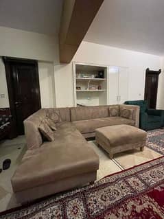 L-shape sofa set