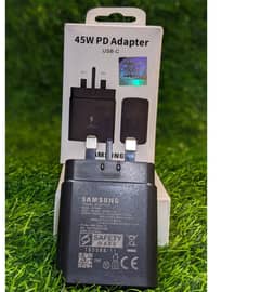 Samsung 45W Super Fast Adapter UK Plug Charger For Samsung Galaxy S23