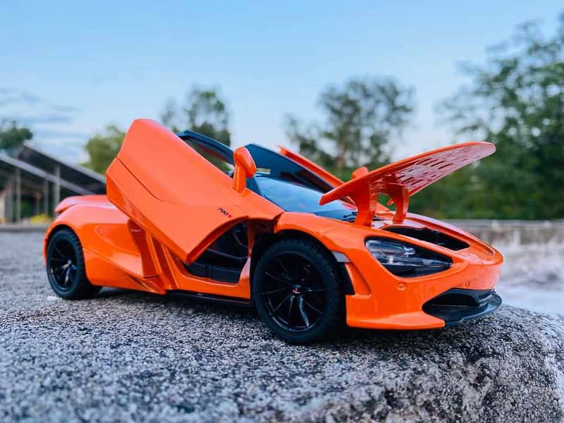 McLaren 720S Model Car Die-cast Metal body car 4