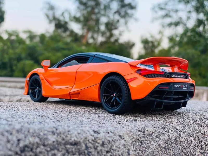 McLaren 720S Model Car Die-cast Metal body car 19