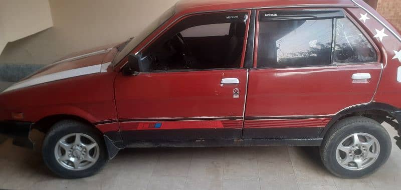 Subaru model 1986 Lahoore registration 2016 1