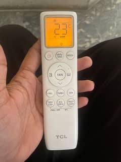 TCL AC remote