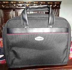 pure leder office laptop bag