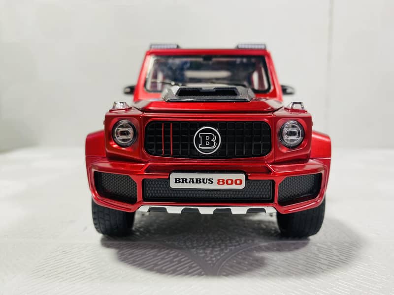 Brabus 800 Diecast model car Metal body 8 inch size 1