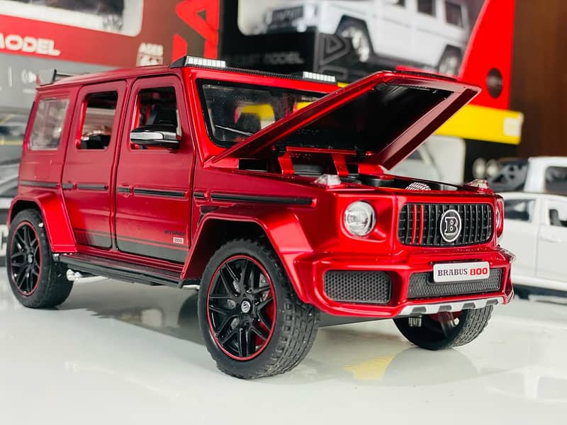 Brabus 800 Diecast model car Metal body 8 inch size 13