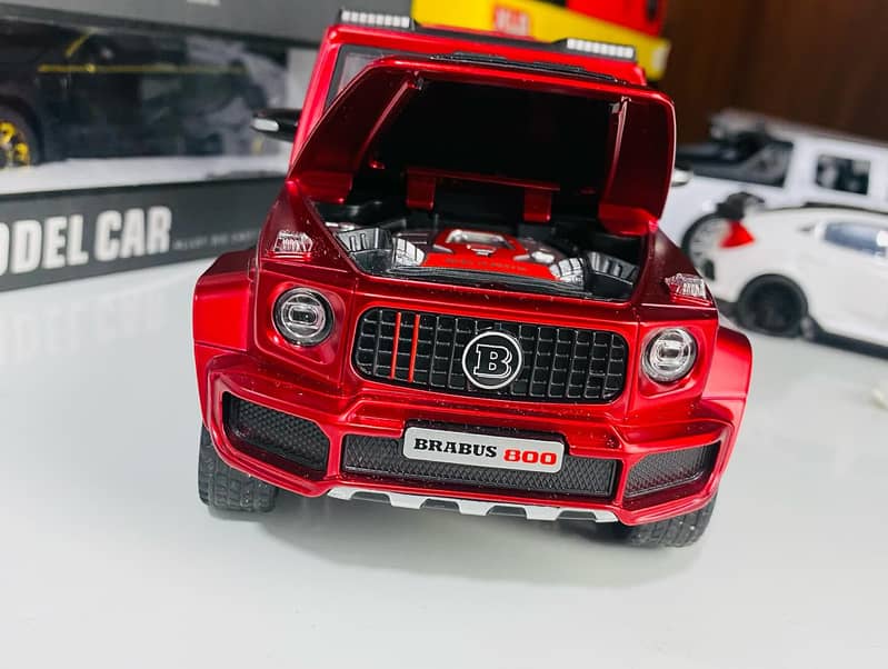 Brabus 800 Diecast model car Metal body 8 inch size 15