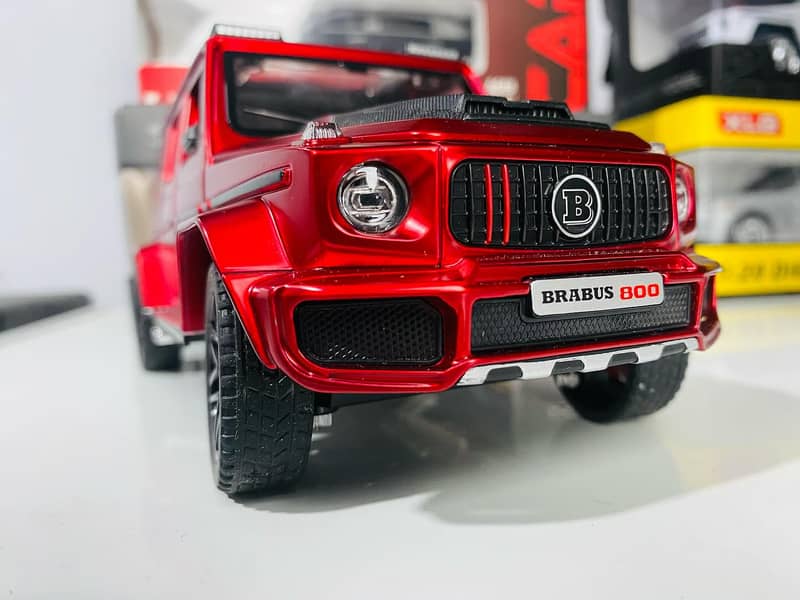 Brabus 800 Diecast model car Metal body 8 inch size 17