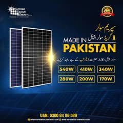 Pakistani Solar Panels - 10 Years replacement warranty- A Grade