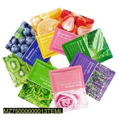 Fruit Extract Face Mask, Pack Of 5