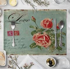 Veracious Vintage Table Mat [ Four]