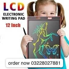 8.5 & 12 inch kids writing tablets tabs order now 03228027881 0