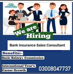 Bancassurance sales Representative