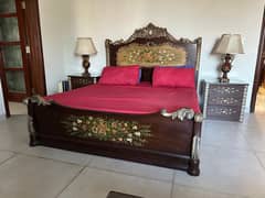 king size bed set for sale with mattress