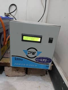 3-month used 1000 watt UPS inverter with Osaka pro 145 battery
