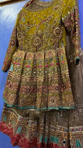 Mehndi dress 1