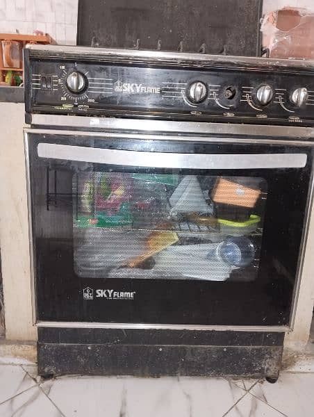 3 burners Stove Gas Oven 2