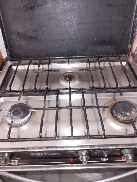 3 burners Stove Gas Oven 6