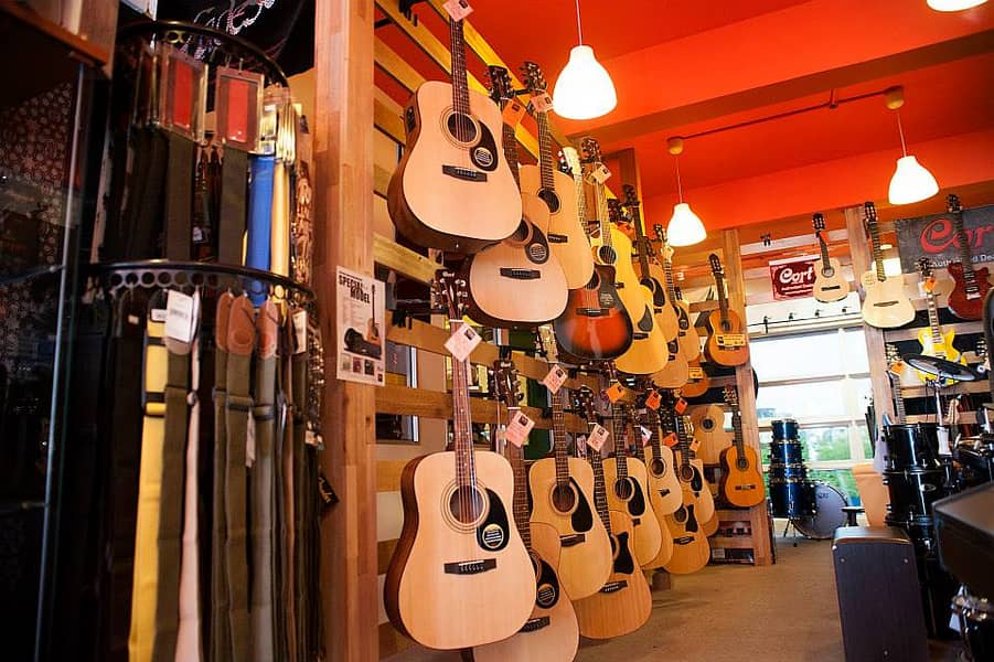 Wow Guitars Violins Cajon Store in twin city Best Guitar shop 0