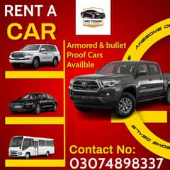 Armored Bullet Proof Vehicles Available For Rent in all over Pakistan