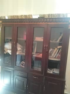 Showcase and Cupboard for urgent sale