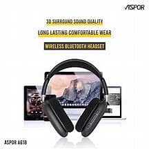 ASPOR A618 Wireless Bluetooth Headset – Advanced 5.1 Technology 5