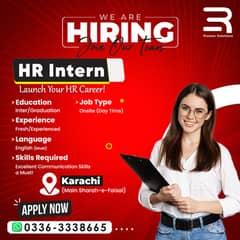 Hr intern Job Availiable Share CV on Watsapp 03363338665