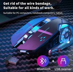 Wireless gaming mouse