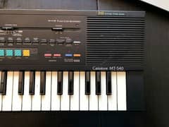casio mt540 keyboard synthesizer piano sound effects & midi controler