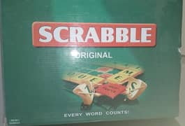 Scrabble for children with rule book
