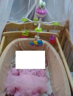 Baby Wooden Cot