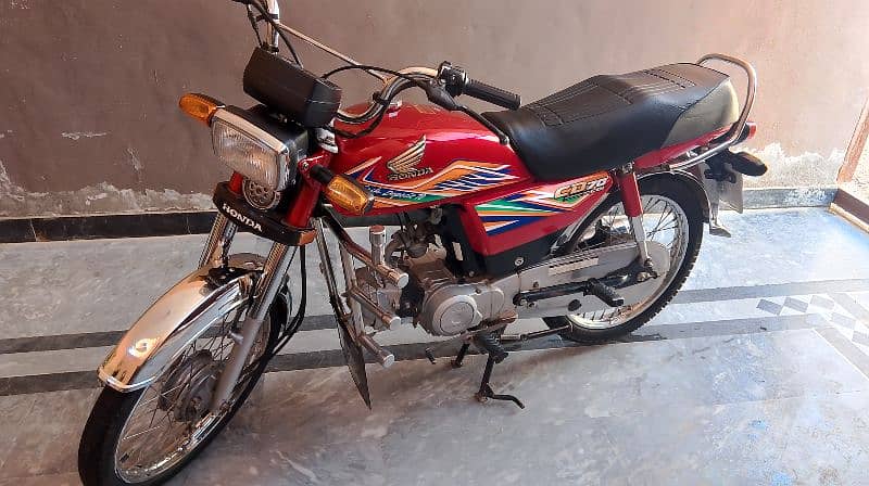 Honda CD 70 2020 model for sell 1