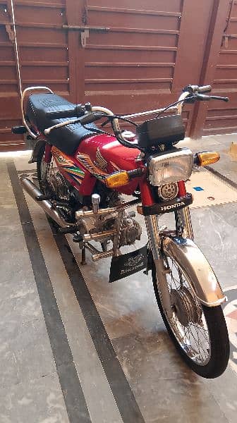 Honda CD 70 2020 model for sell 2