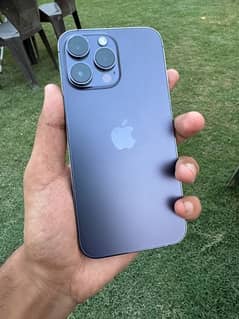 Iphone 14 pro max deep purple with full box