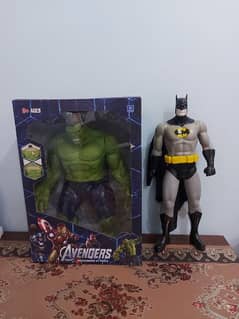 Hulk and Batman giant 20 inch action figure