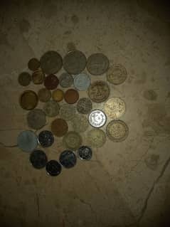 old coins pakistan and other countries
