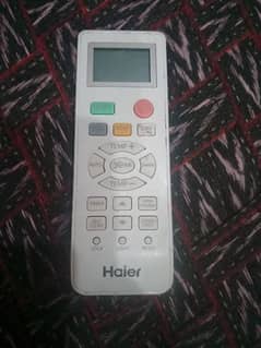 haier AC original remote