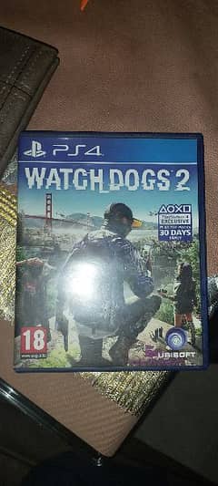 Watch Dogs 2 / Ps4 / PlayStation 4 / Cd / Disc