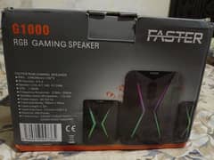 Brand new Bluetooth gaming speakers for sale.