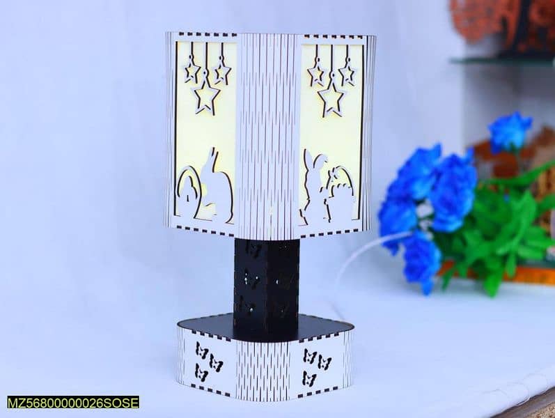 wooden Rechargeable Table Lamp COD 1