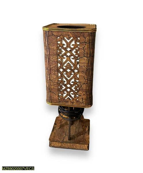 wooden Rechargeable Table Lamp COD 3