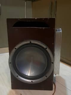 kenwood 12" Woofer with US Audio 8000 watt Amplifier