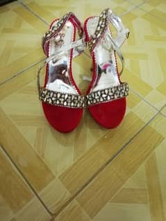 Beautiful red formal heels for sale