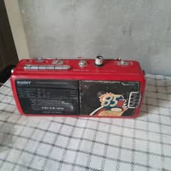 old radio and tape