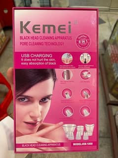 kemei black head remover machine