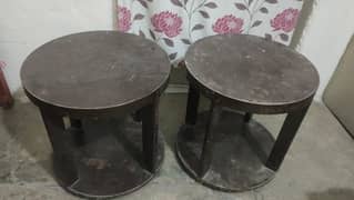 2 side tables one LED table for sale