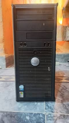 Dell optiplex cpu 2 GB RAM and Intel dual core with 14 inch lcd