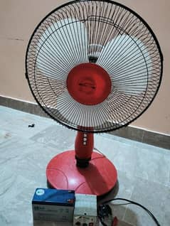 1 fan with charger and battery