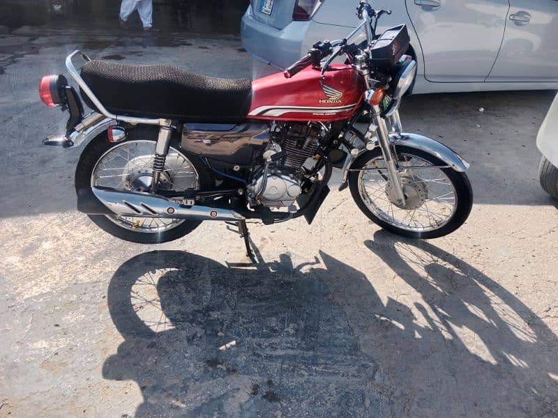 Honda cg 125 self start special edition in vip condition for sell 2